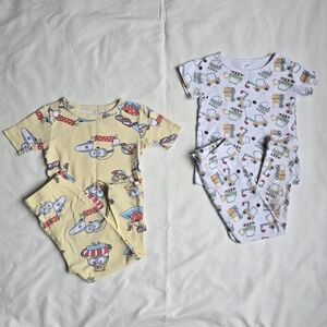 Baby Onesies with Fun Robot Print